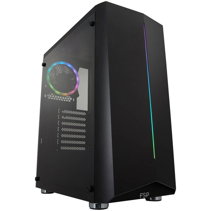Carcasa Genesis Irid 505 ATX Midi, cu fereastra, USB 3.0