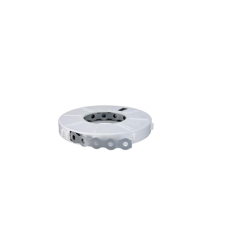 Banda de montaj 12 X 0.8 mm alb 10 m Elematic