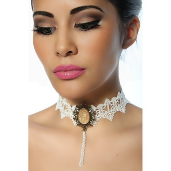 Colier White Burlesque Colier White Burlesque