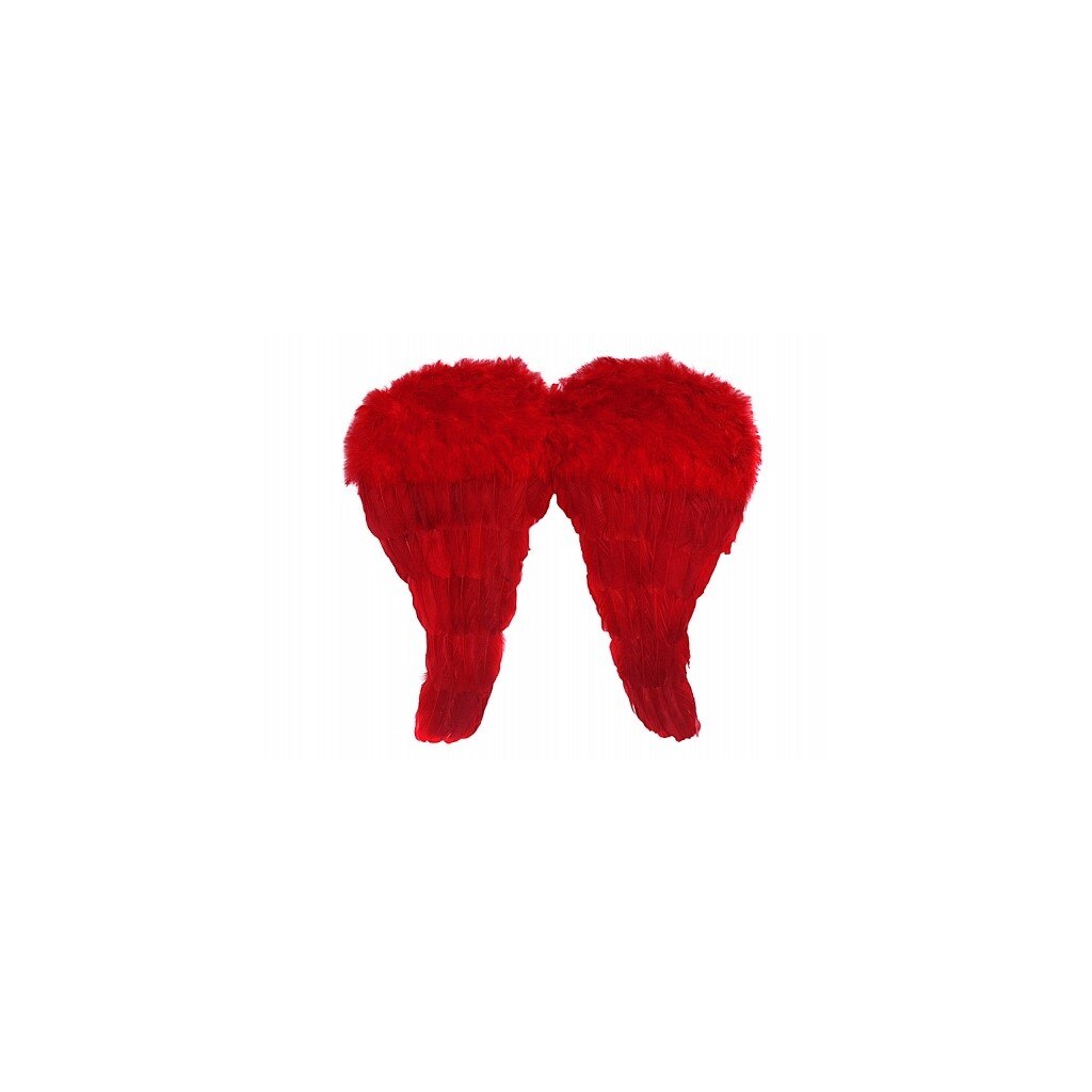 Pereche Aripi Inger Rosii 52x45cm