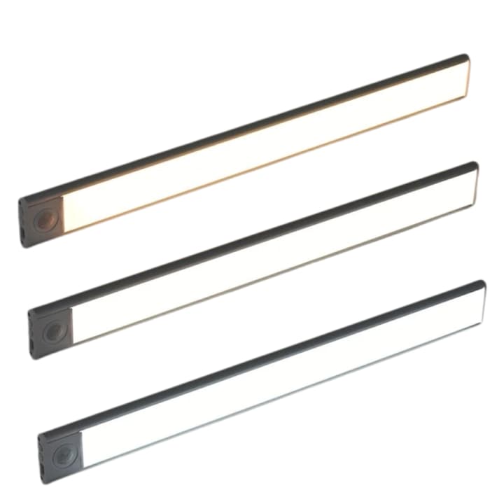 Spoturi dulap, AMRINUGL, cu senzor de miscare, acumulator reincarcabil 3000mAh, instalare magnetica