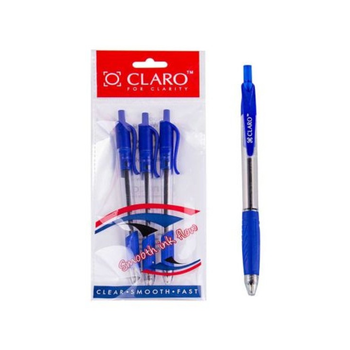 Химикал CLARO, Трион Грип Клик, 1мм, Син, 3 Броя в опаковка