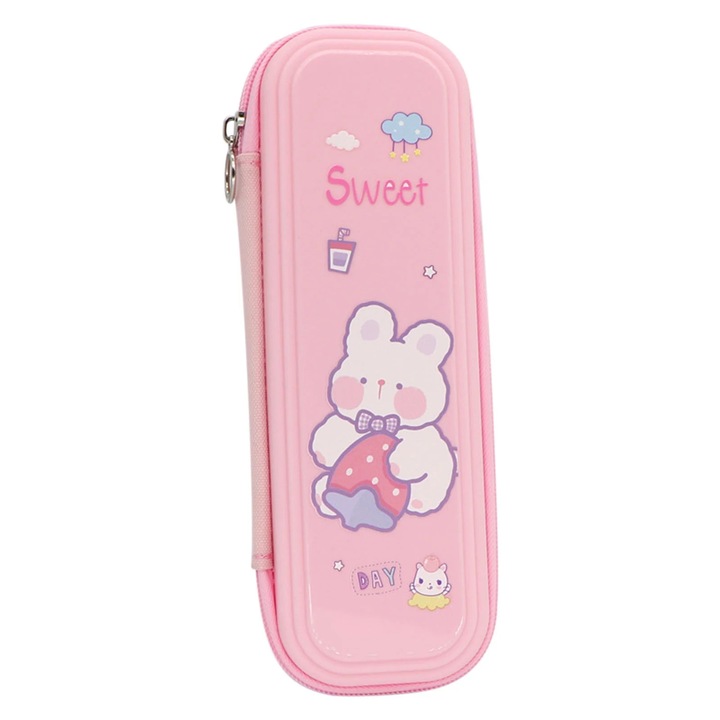 Penar plastic YANYXR pentru fete, capacitate mare, colorat, 22x10x5cm