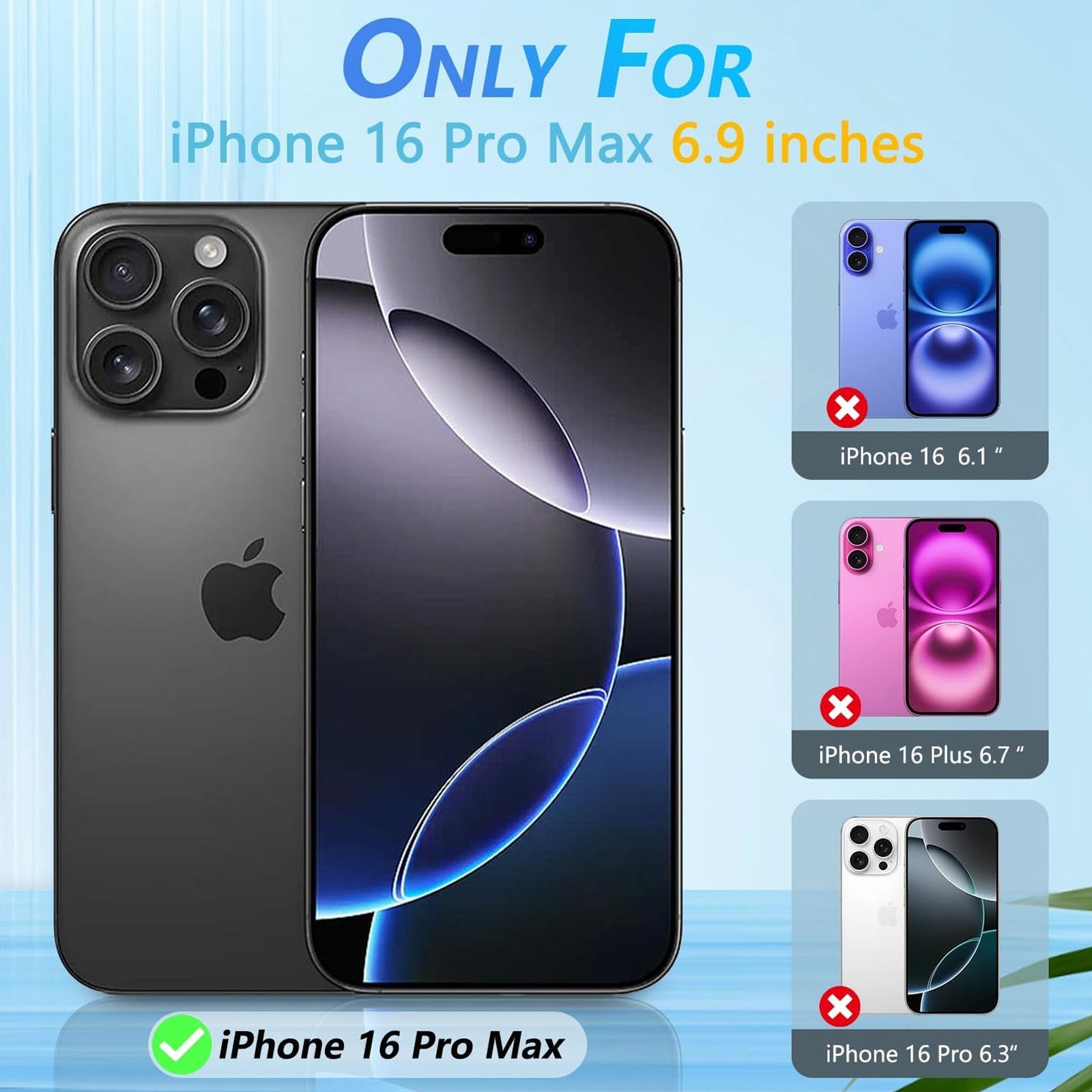 Husa telefon compatibila iPhone 16 Promax, Hggzeg, Husa protectie, Antizgarieturi si rezistent la socuri, Margini ridicate pentru protectia ecranului, Protectie Camera, Usor de instalat, TPU, Roz