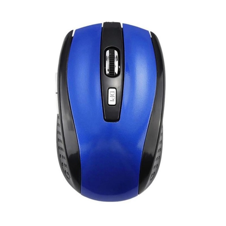 Mouse wireless YANYXR ergonomic 2.4GHz negru USB 4 butoane
