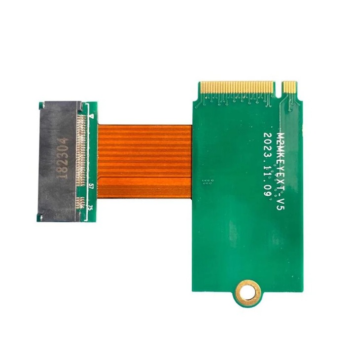Адаптер за твърд диск 2280 YANYXR зелен 50x30mm за Legion Go
