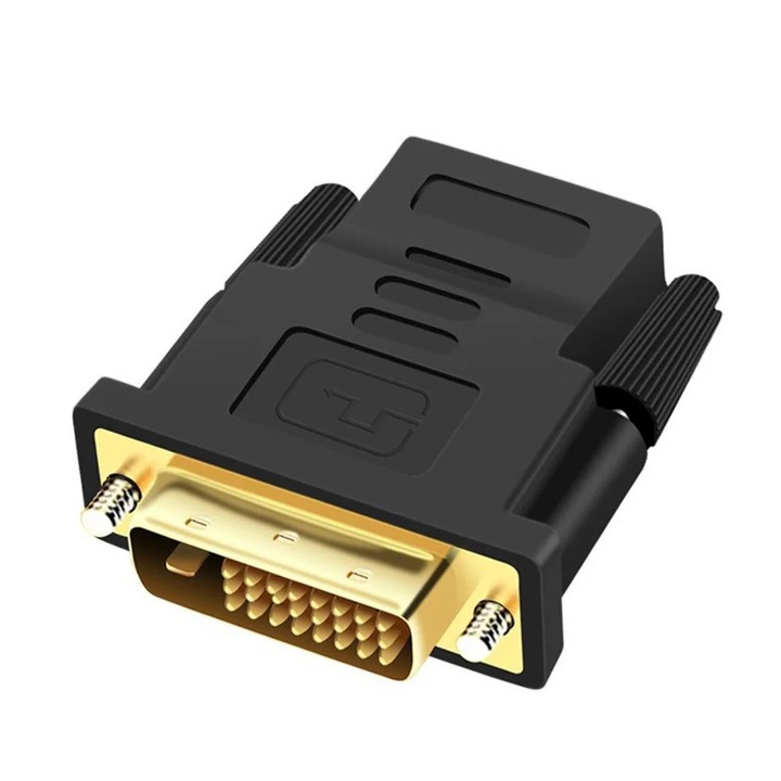 YANYXR DVI-HDMI adapter, 1080P, aranyozott, PVC