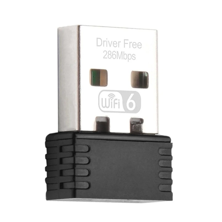 YANYXR XHT-286 USB vezeték nélküli adapter, kétsávos 2.4GHz 5.8GHz 20x15x6mm