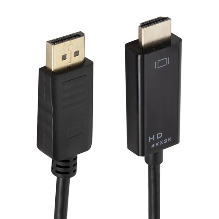 YANYXR DisplayPort–HDMI adapter kábel 1080p audio-video 1.8m