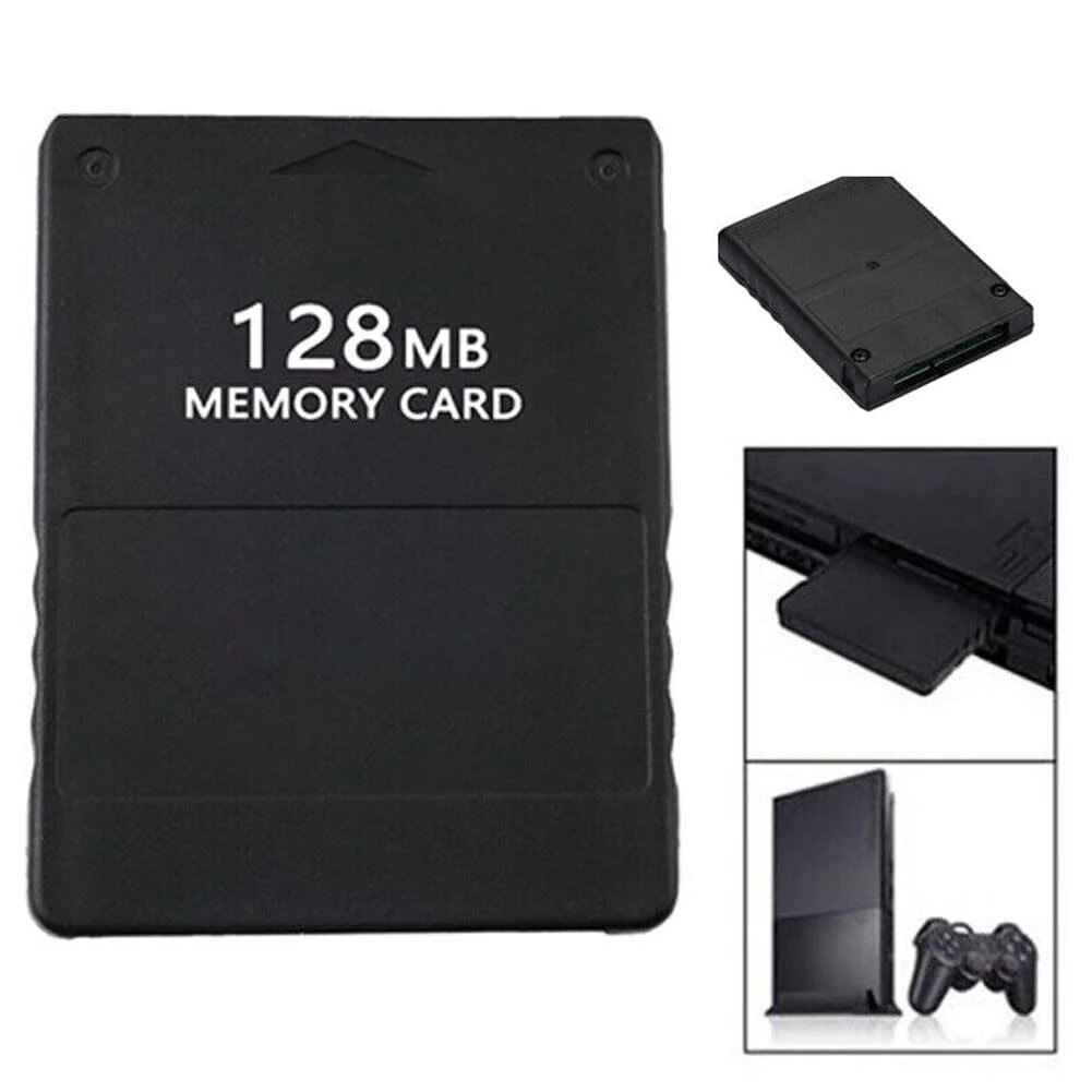 Card de memorie pentru PS2, 128MB, negru - eMAG.ro