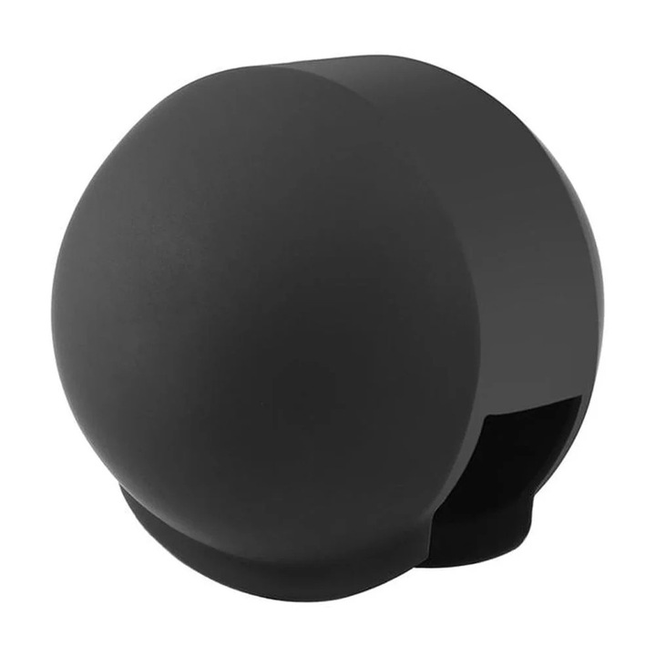 Capac protectie lentila camera sport YANYXR, silicon, rosu-alb-negru, pentru Insta360 X4