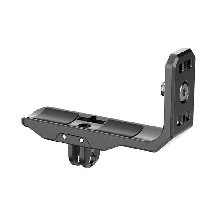 Хоризонтална метална стойка YANYXR за Insta360 X4 X3, алуминий, 78.5x47x21mm