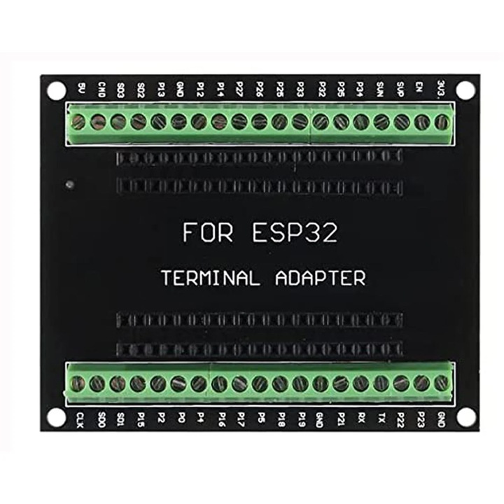 Разширителна платка ESP32, 38 пина, 2 слоя, 7.8x6.3x1 см, комплект от 1 брой