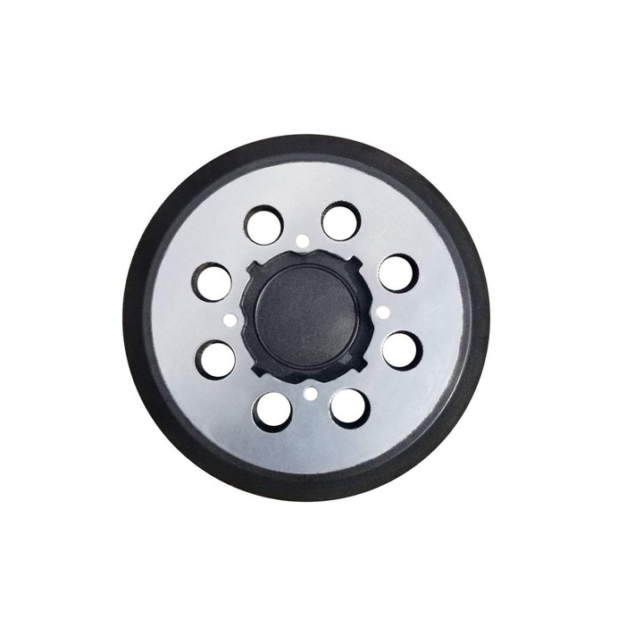 Pad de inlocuire pentru slefuitor orbital, ZGGZERG, 123 mm, Argintiu/Negru