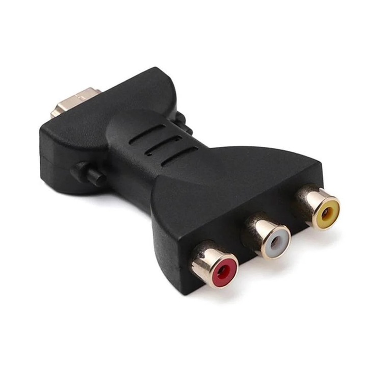 HDMI-ről 3 RCA YANYXR fekete 36g átalakító kábel