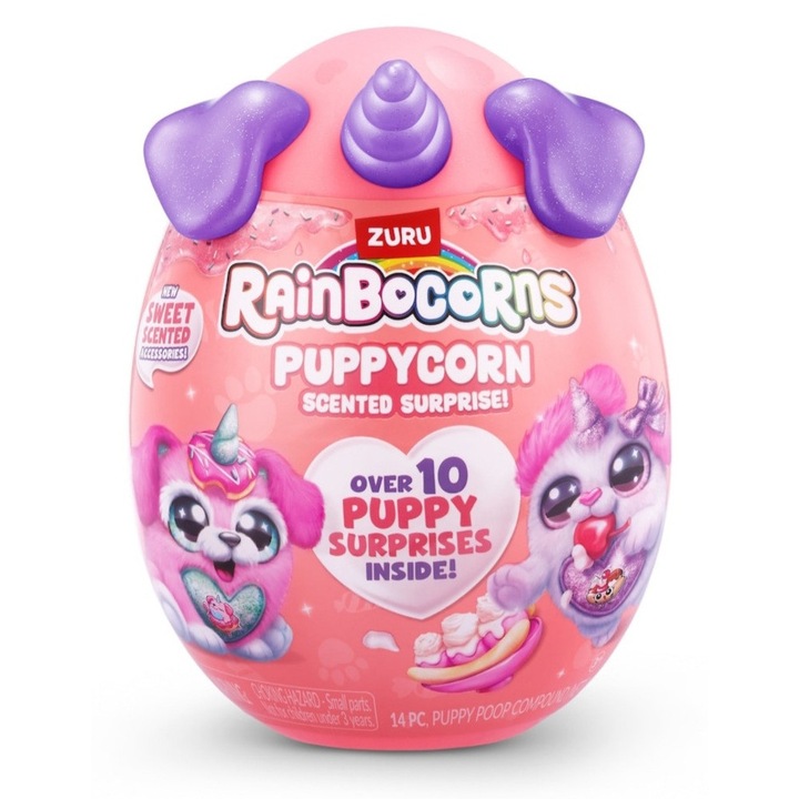 Meglepetés plüssjáték, Raibocorn, Puppycorn, 4. sorozat