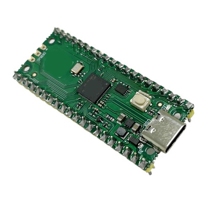 Raspberry Pi RP2040 Pico fejlesztőkártya, 2 MB flash memória, 30 I/O port, USB Type-C