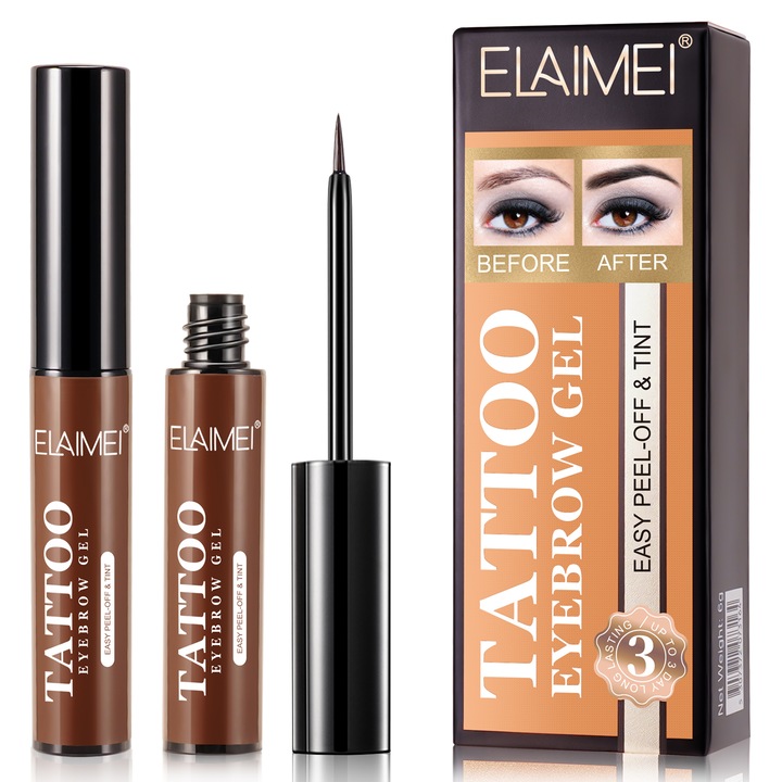 Gel Semipermanent Sprancene Maro Deschis – Rezistent, Usor de Aplicat, Look Natural