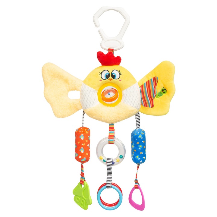 Carucior jucarie copii, SENSILLO, Lant carucior, Carucior jucarie masina, Pasare