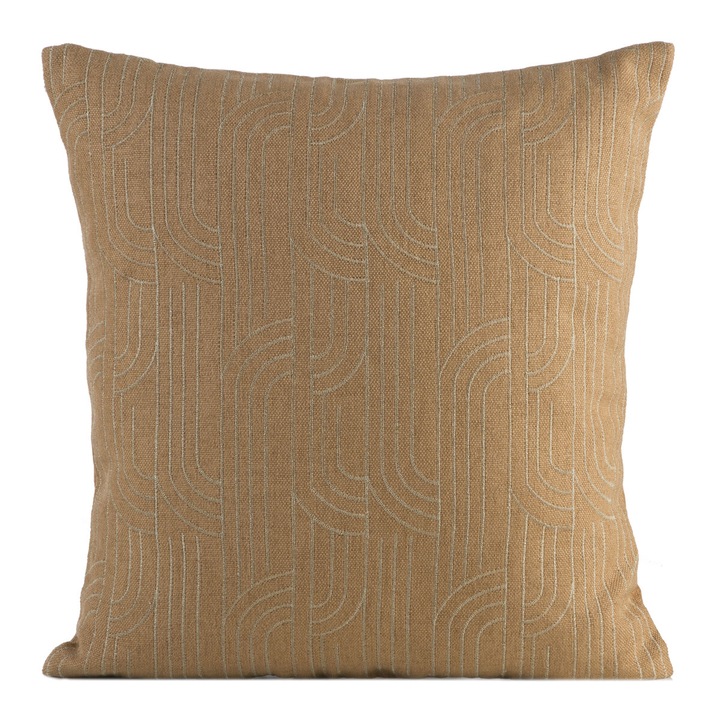 Fata de perna MILA 45 x 45 cm Eurofirany galben inchis