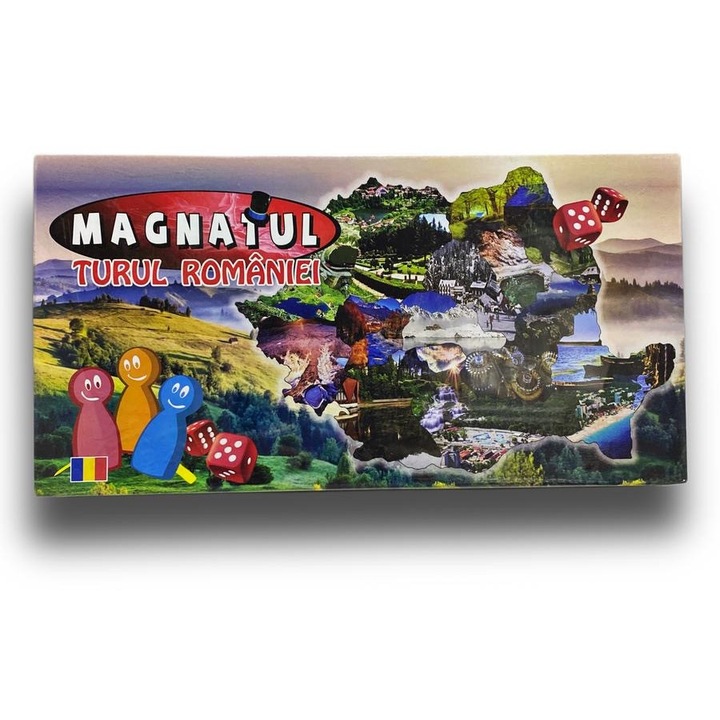 Társasjáték, a The Tycoon, fedezze fel Romániát