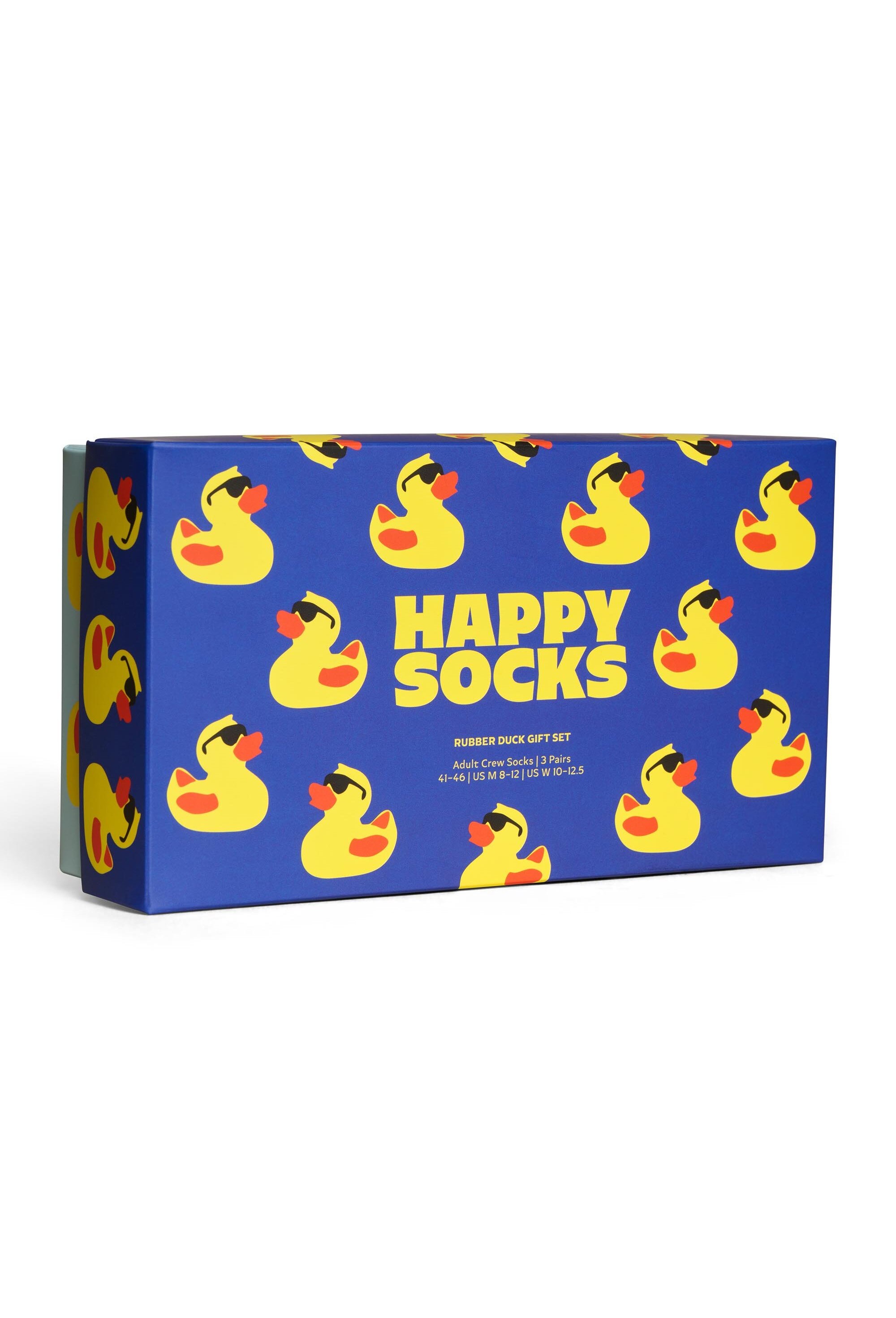 Happy Socks, Set de sosete lungi unisex - 3 perechi, Galben, Roz