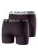 Replay, Set de boxeri cu logo - 4 perechi, Alb, Negru, L