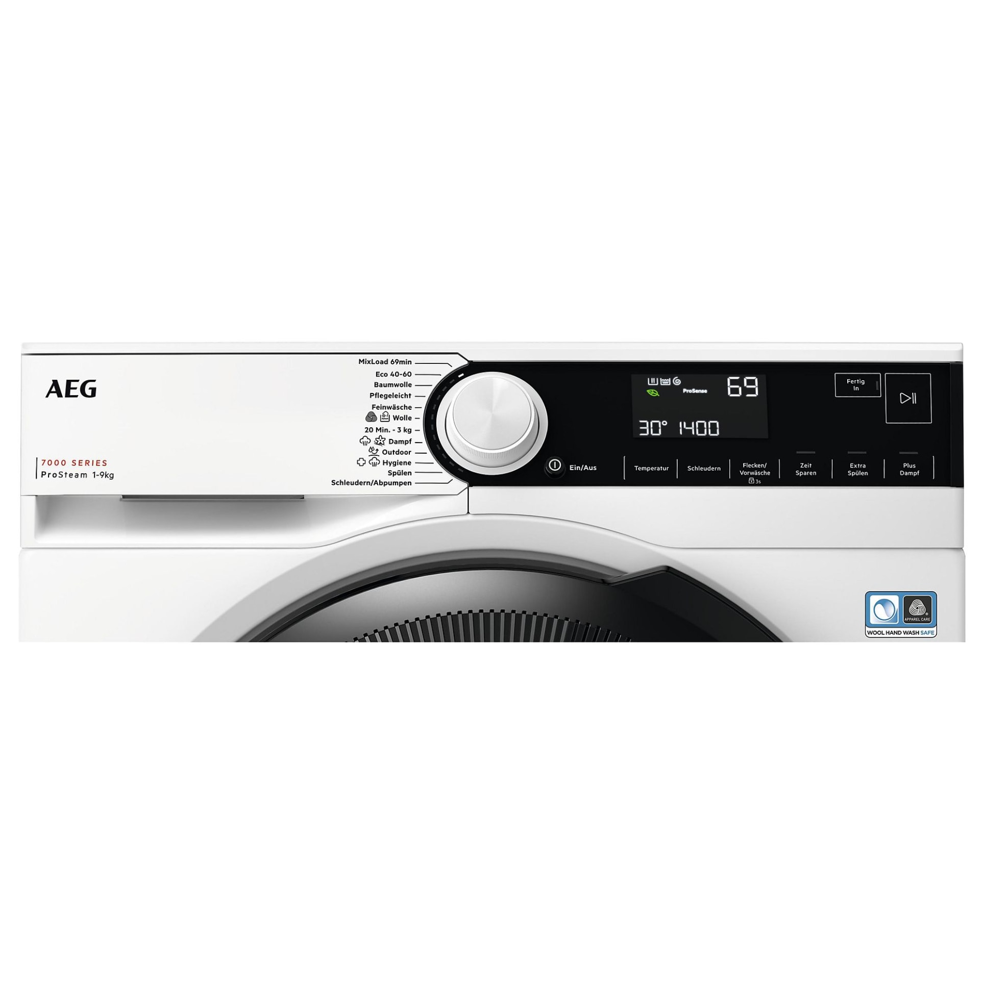 Masina de spalat AEG LR7A70490, 9 kg, 1400 rpm
