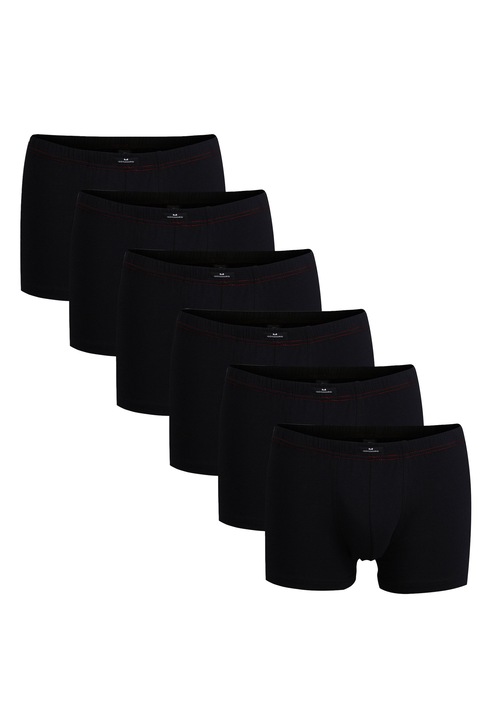 GOTZBURG Götzburg, Set de boxeri din amestec de bumbac -6 perechi, Negru