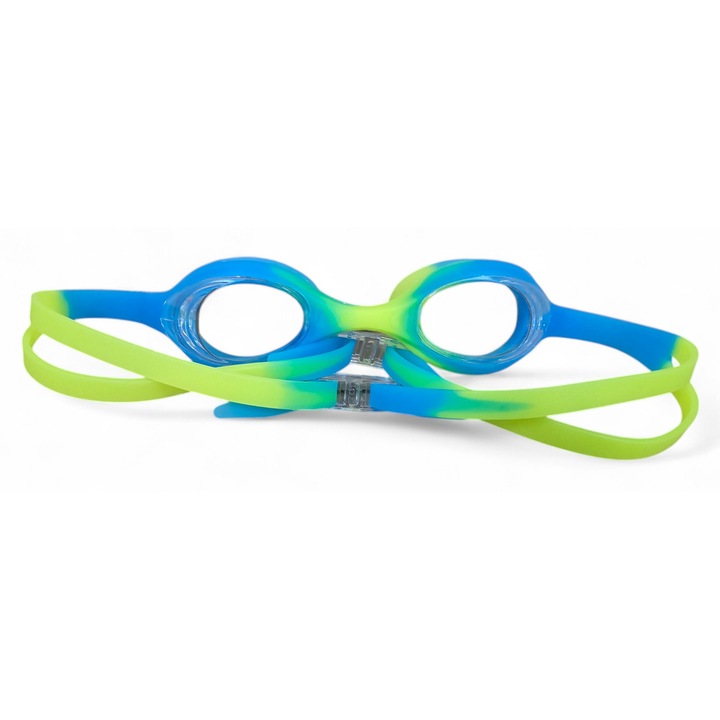 Ochelari de Inot pentru Copii, Anti-Aburire, Bleu/Galben