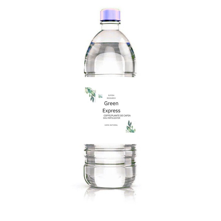 Fertilizator Soil Plante de Cafea, Extract Plante 0.1 L, Culoare Galben-Maro Dreschis