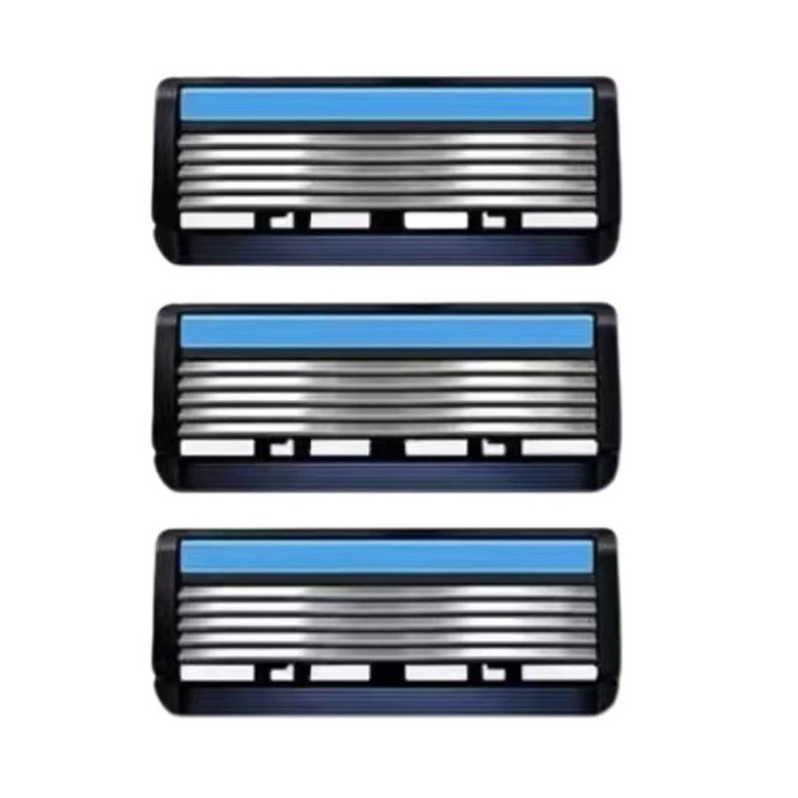 Utántöltős készlet 6 pengével, PriStyle® borotvához, 3 db-os