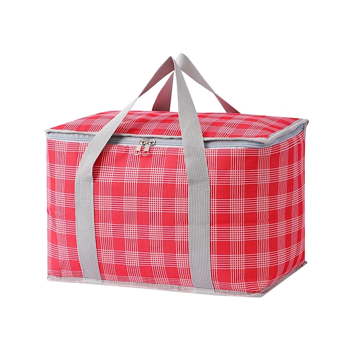 Geanta picnic mare capacitate, termoizolanta, Oxford, 35x20x20cm