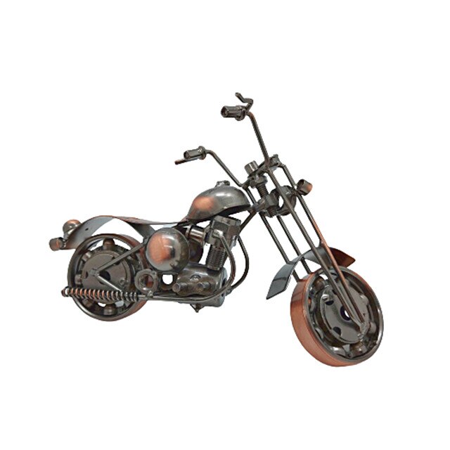Motocicleta metal Notorious 22x6x10cm, macheta decorativa vintage