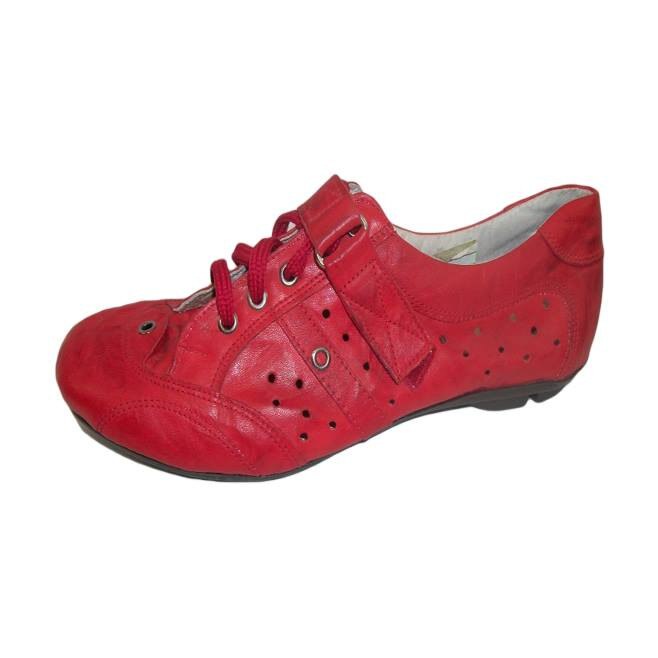 Pantofi cu talpa joasa, flexibila, D&J Exclusive, Rosu, 40