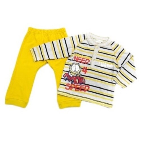 Compleu copii Garfield galben