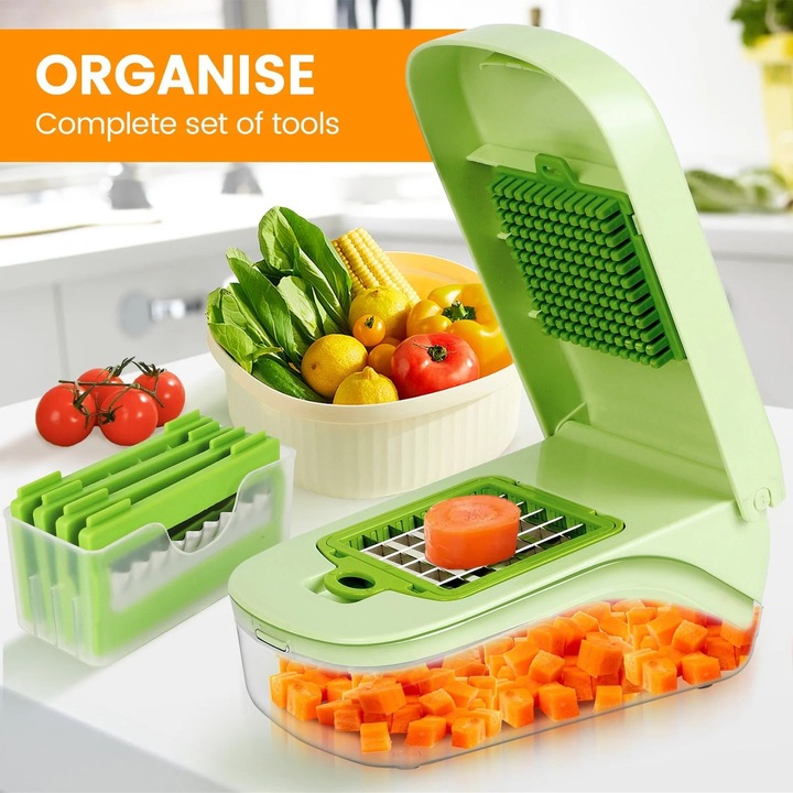 Feliator legume multifunctional YANYXR, 6 lame, 21x12x9cm