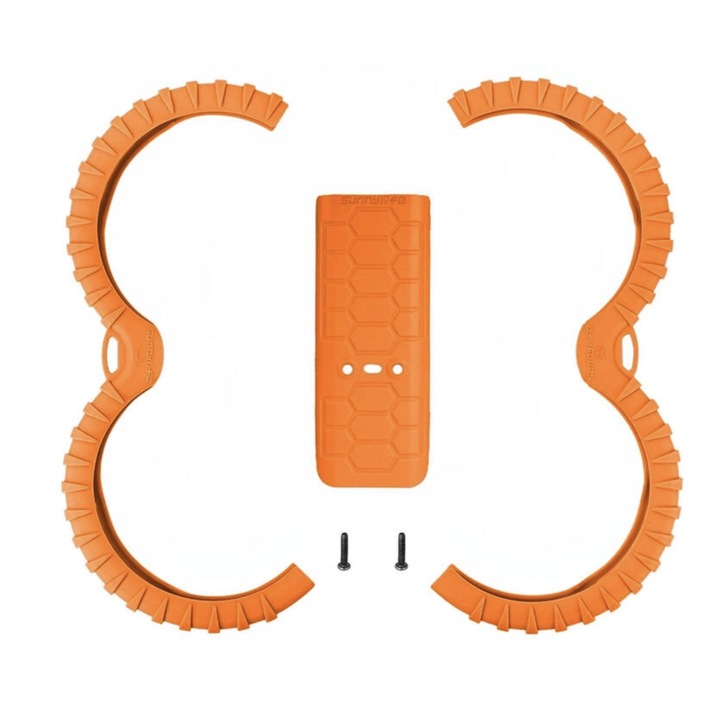 Set protectie corp + protectie elice DJI Avata 2, Sunnylife, portocaliu