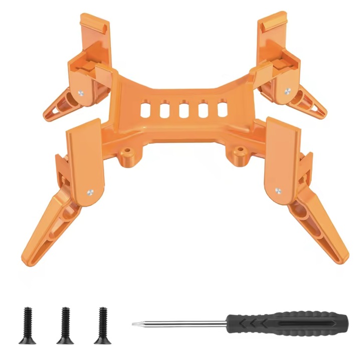 BRDRC drón töltő tartozékkészlet DJI Avata 2-höz, hordozható, védő, narancssárga, 12g