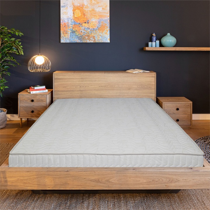Ортопедичен матрак, Star Moon, Argan Pocket 90x190x20 см, полиуретанова пяна, индивидуално опаковани пружини, средна твърдост