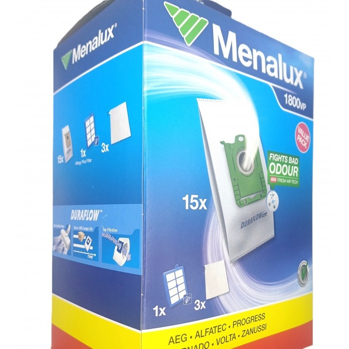 AEG / ELECTROLUX / Philips S-BAG gyári szett Menalux 1800VP