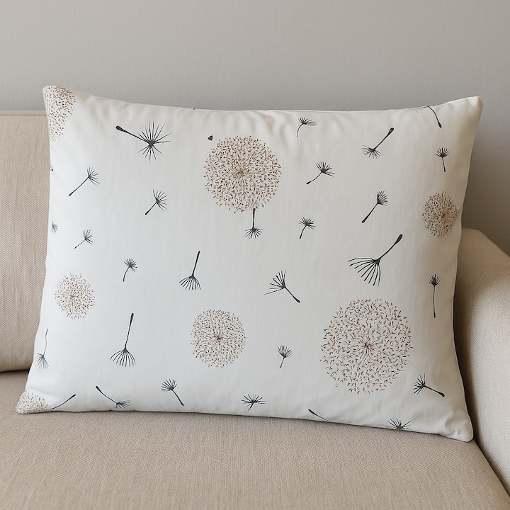 NATURA - Gyógynövényes Párna 3D ANTIALLERGÉN Töltettel, pitypang