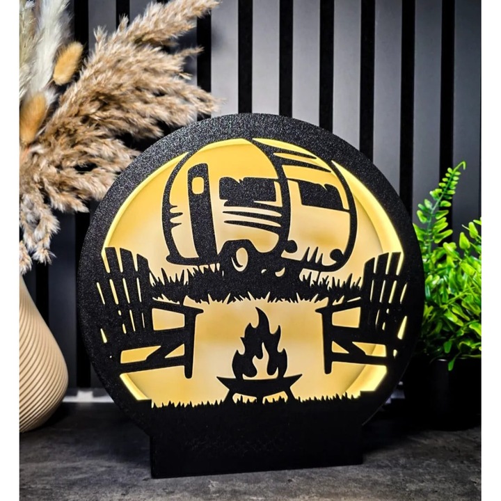 Lampa ambientala LED „Camper”