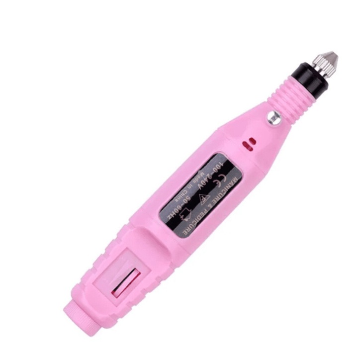 Mini pila electrica pentru unghii - Pudra