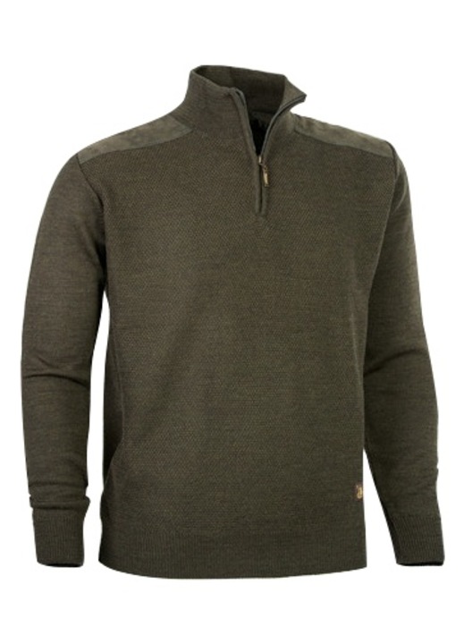 Pulover barbati Tagart, Linwood, Lana/Acril, Verde, Verde