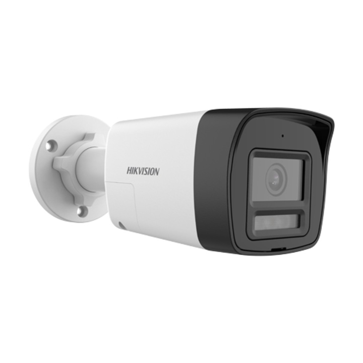 Аналогова камера, 3K, 2.8mm обектив, IR 25m, Бяла светлина 20m, Двупосочно аудио - HIKVISION DS-2CE16K0T-LPTS-2.8mm