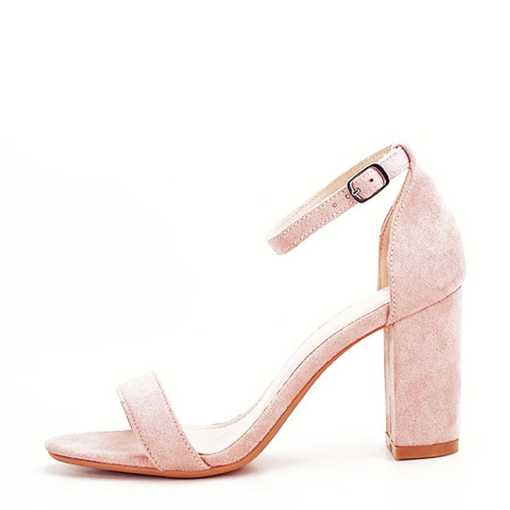 Елегантни светло розови сандали Sabina 131 11005, Розово