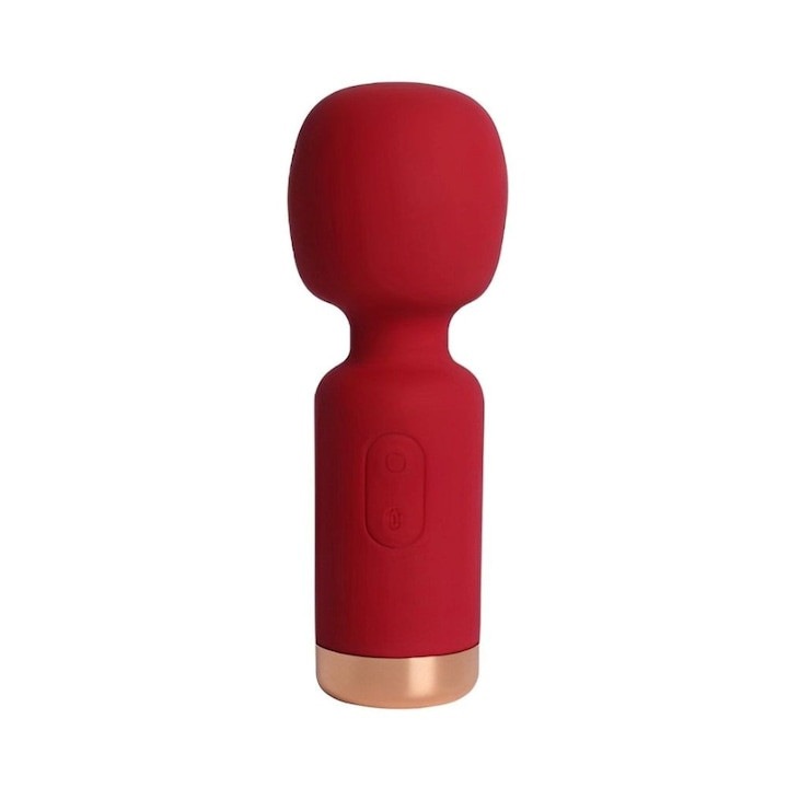 Mini hordozható csiklóvibrátor, rózsaszín, vízálló, csendes rezgések, félig behatolva nem nyújtja a hüvelyt, kettős motoros csikló- és hüvelystimulátor, 10,5 × 3,2 cm