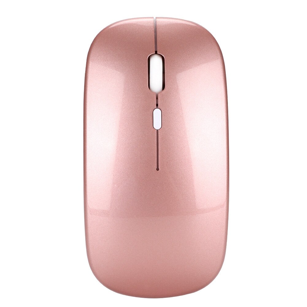 Mouse wireless ergonomic 2.4G, roz, cu receptor USB - eMAG.ro