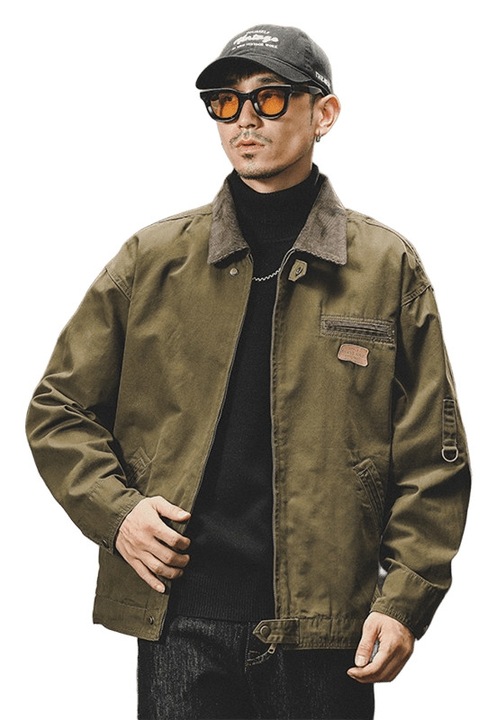 Jacheta barbati, Bumbac, Verde, M